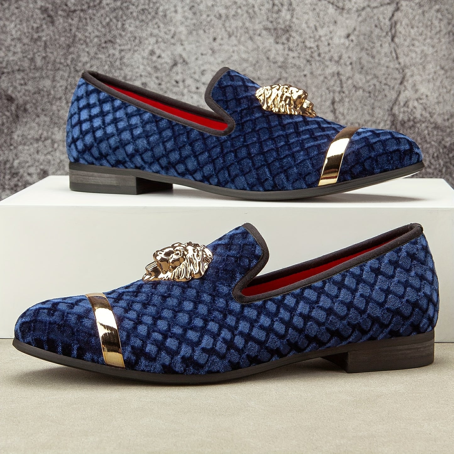 Men's Casual Slip On PU Shoes With Comfortable Lining
