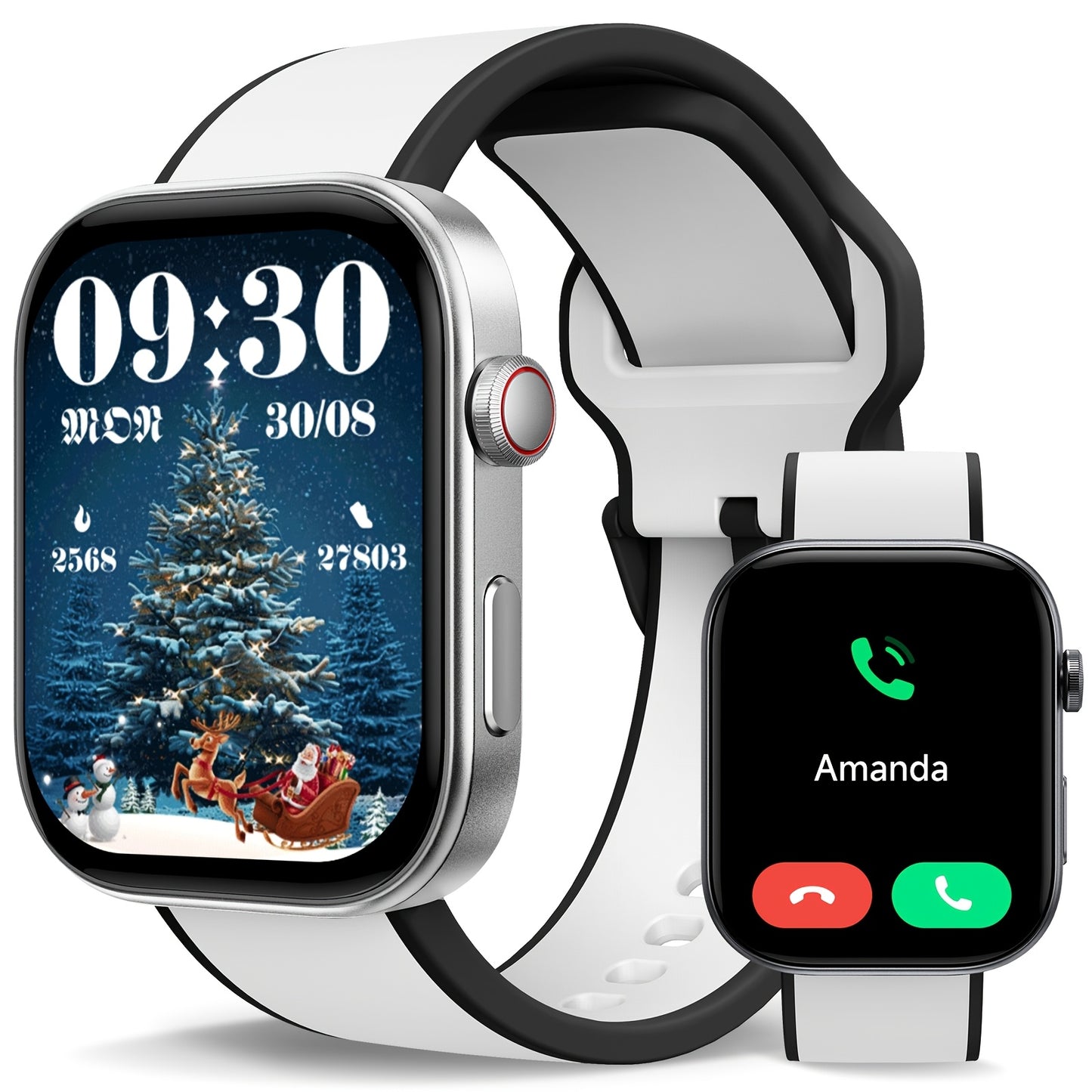 Rechargeable USB Powered Portable Smartwatch Battery Life
