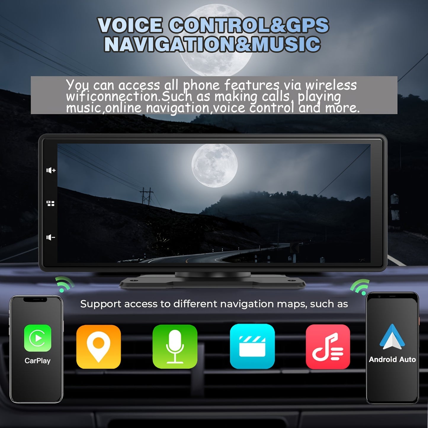 Universal Wireless Car Control Device with WiFi