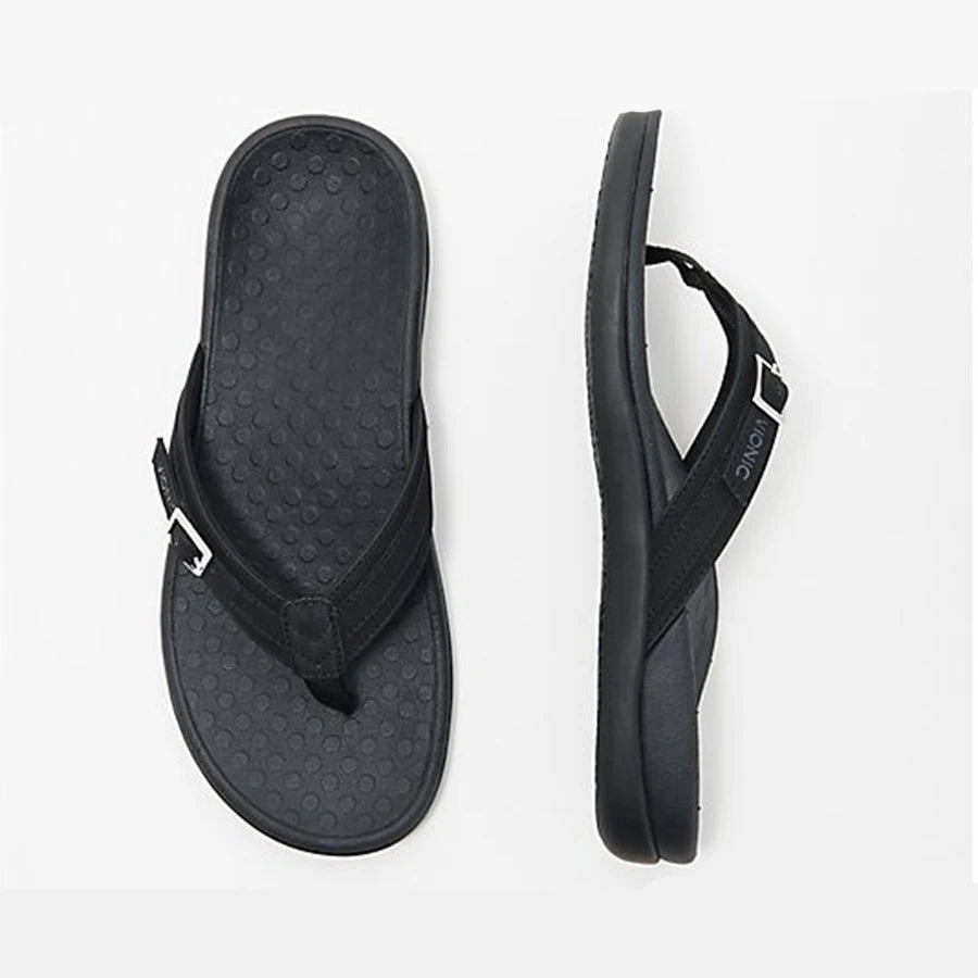 Secret Dig Women Sandals Arch Support Flip Flops for Plantar Fasciitis Comfort Summer Flat Bottomed Casual Flip Flops