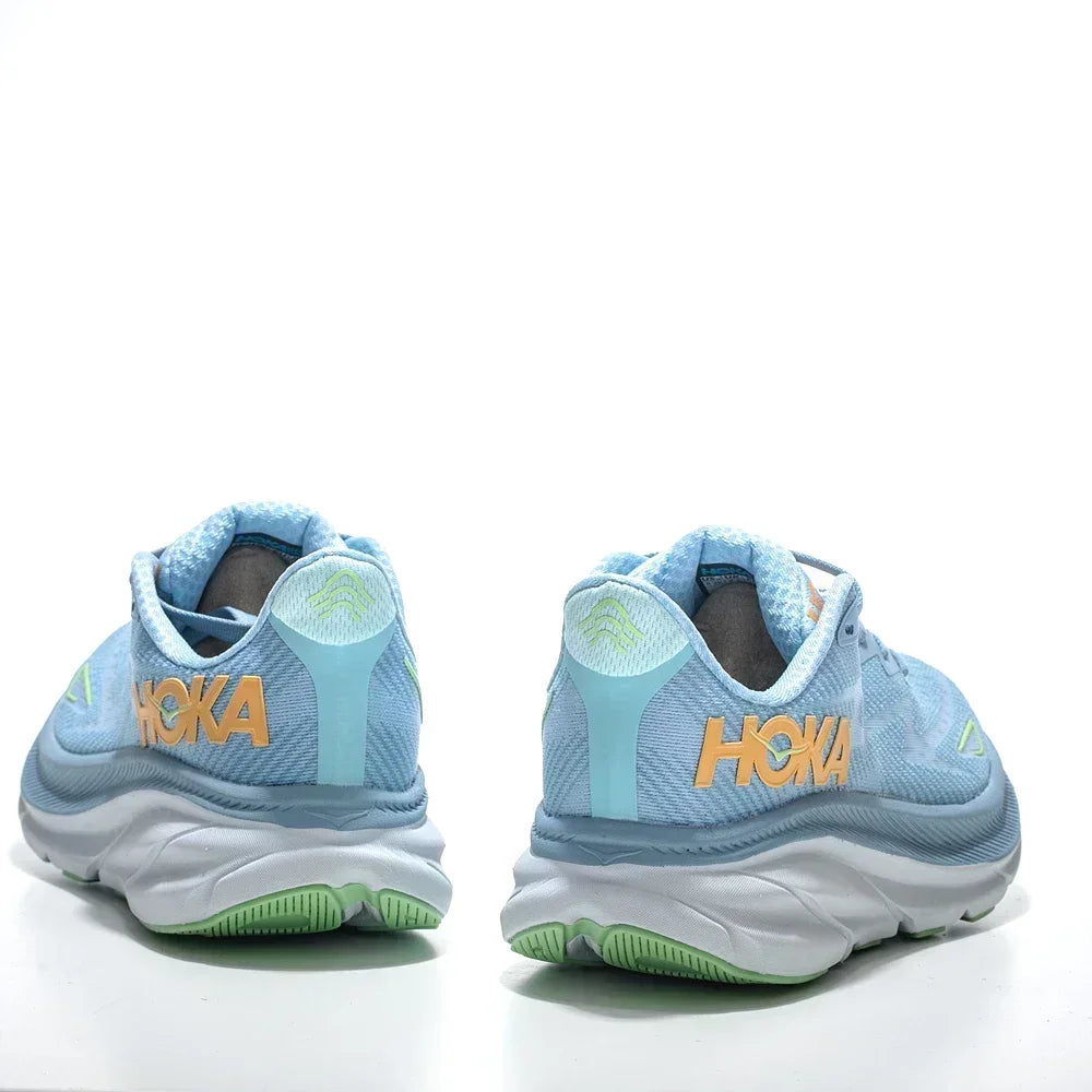 HOKA Clifton 9 Women's Phantom Fabric Running Shoes