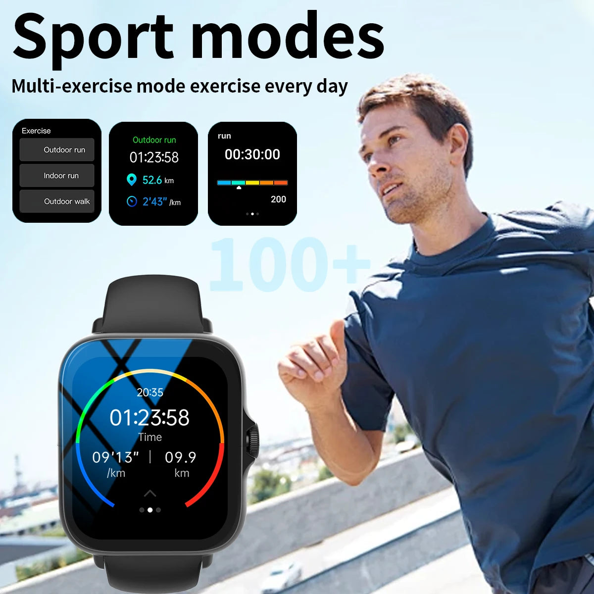 BookerBoutique25 Smartwatch With Multiple Sports Modes