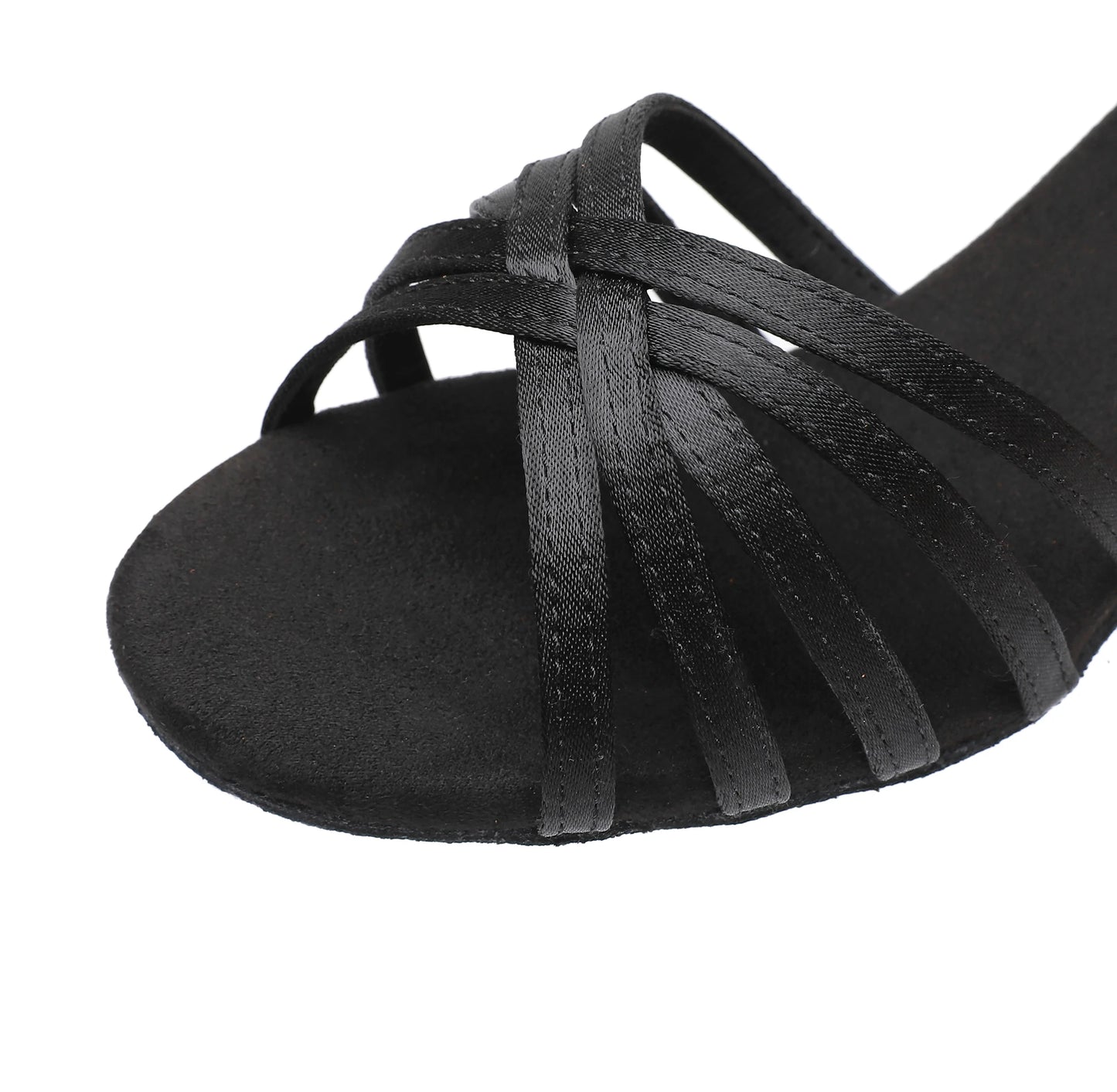 Brown Black Women's Latin Dance Shoes