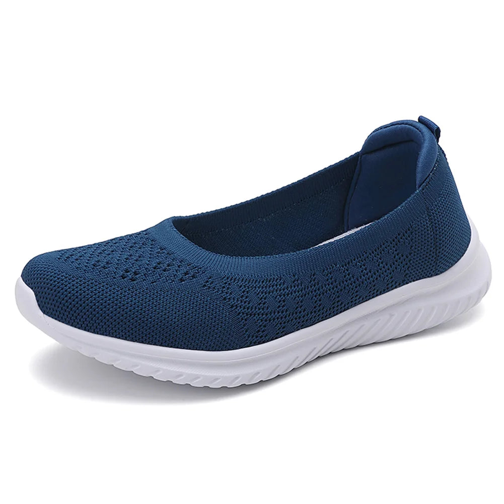 Women Knit Walking Shoes