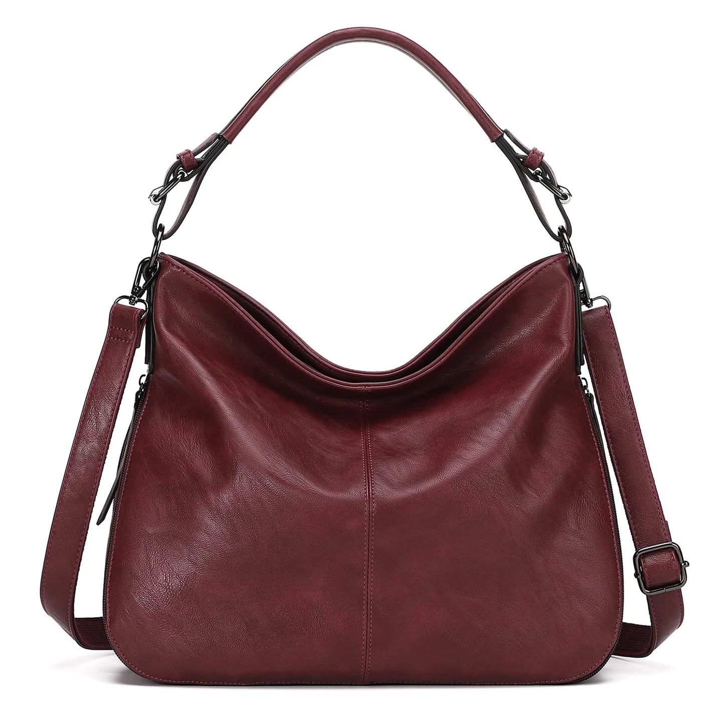 BookerBoutique25 KL928 PU Leather Shoulder Crossbody Bag