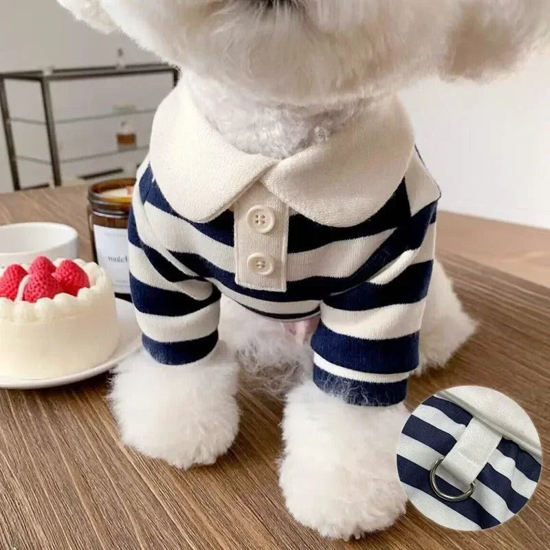 Lightweight Striped Pet Outfit