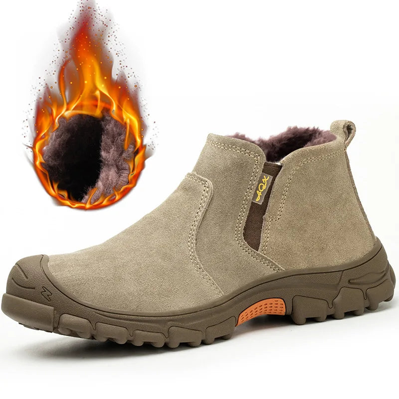 Insulated Protective Work Sneakers for Men