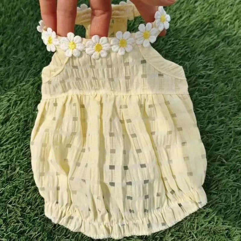 Daisy Dress Pet Clothing for Dogs