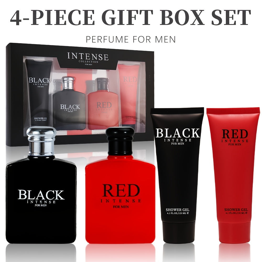 Mens Eau De Toilette And Shower Gel Gift Set Box Duo