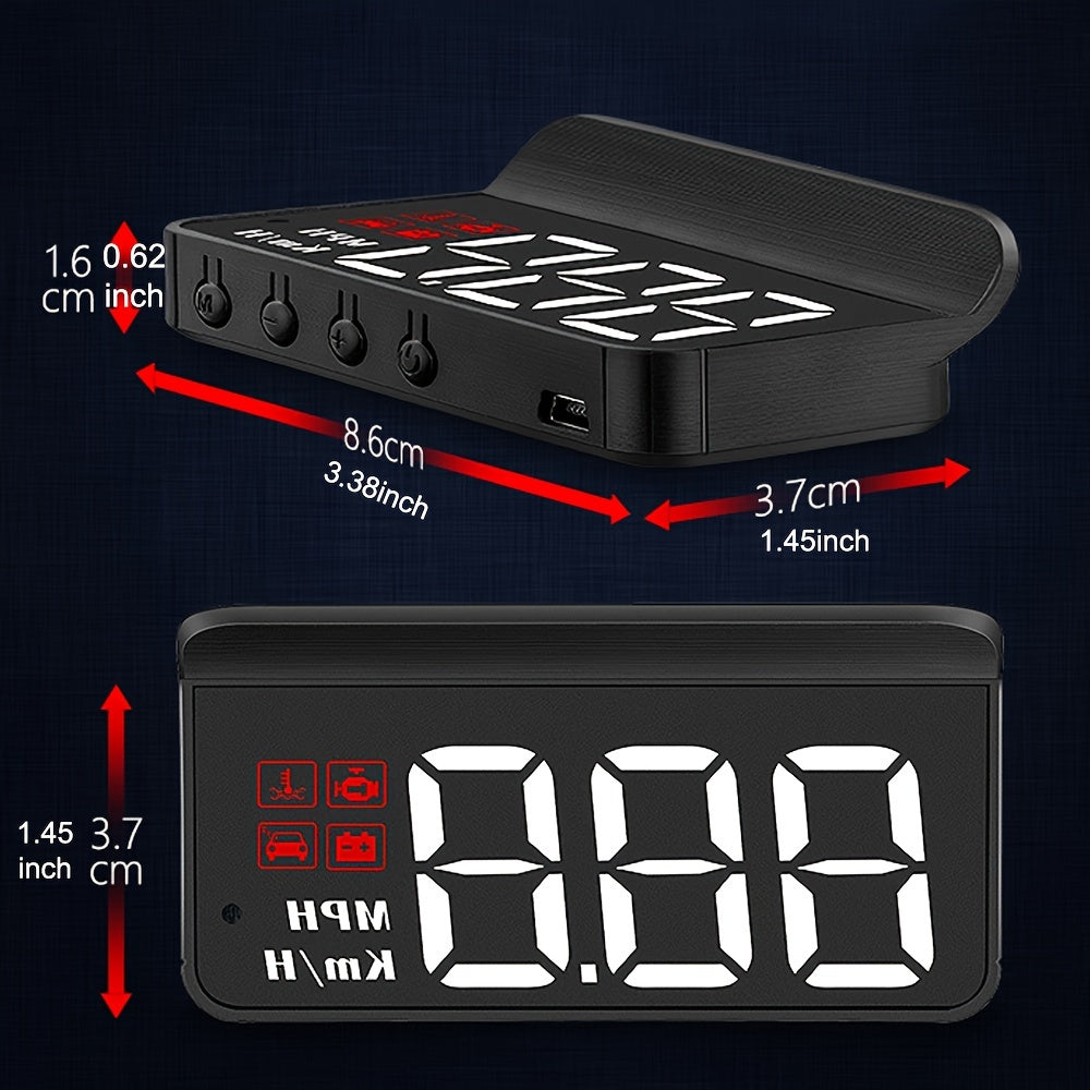 HUD Head Up Display Digital Electronic OBD2 Car Accessory