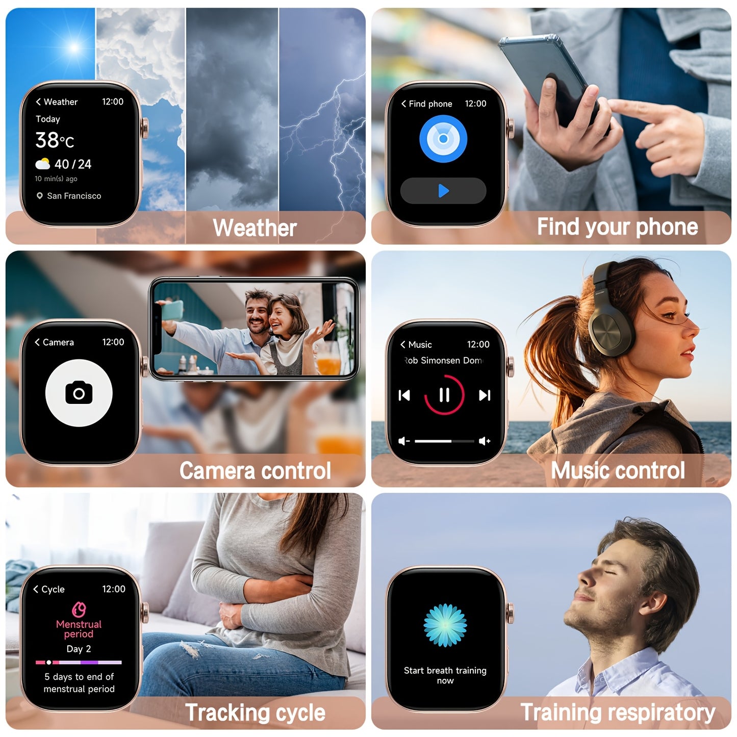 FAWEIO GTX12 Smart Watch
