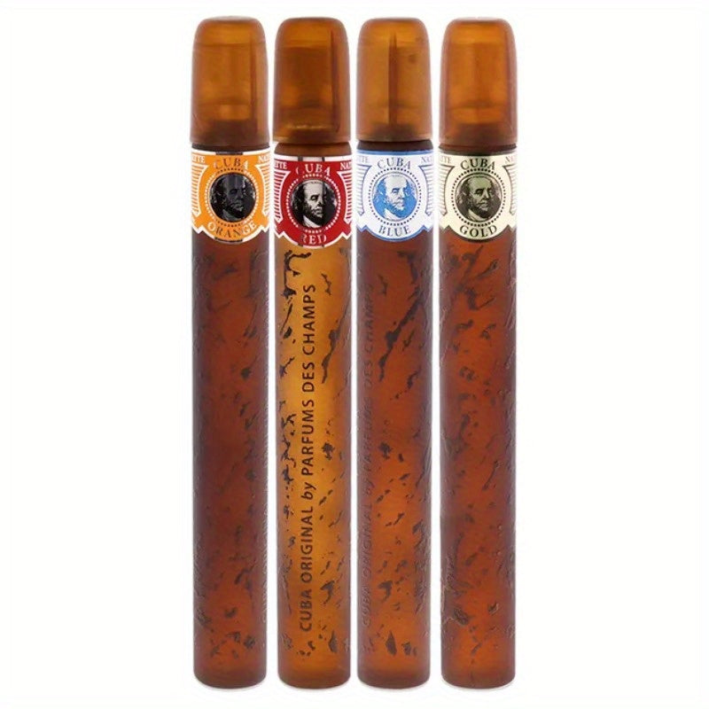 Cuba For Men Gift Set Fragrance Collection Four Piece