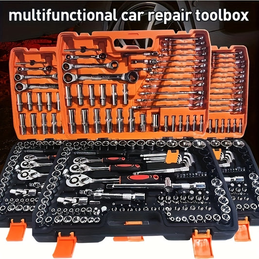 Professional Car Repair Tool Set with Carrying Case