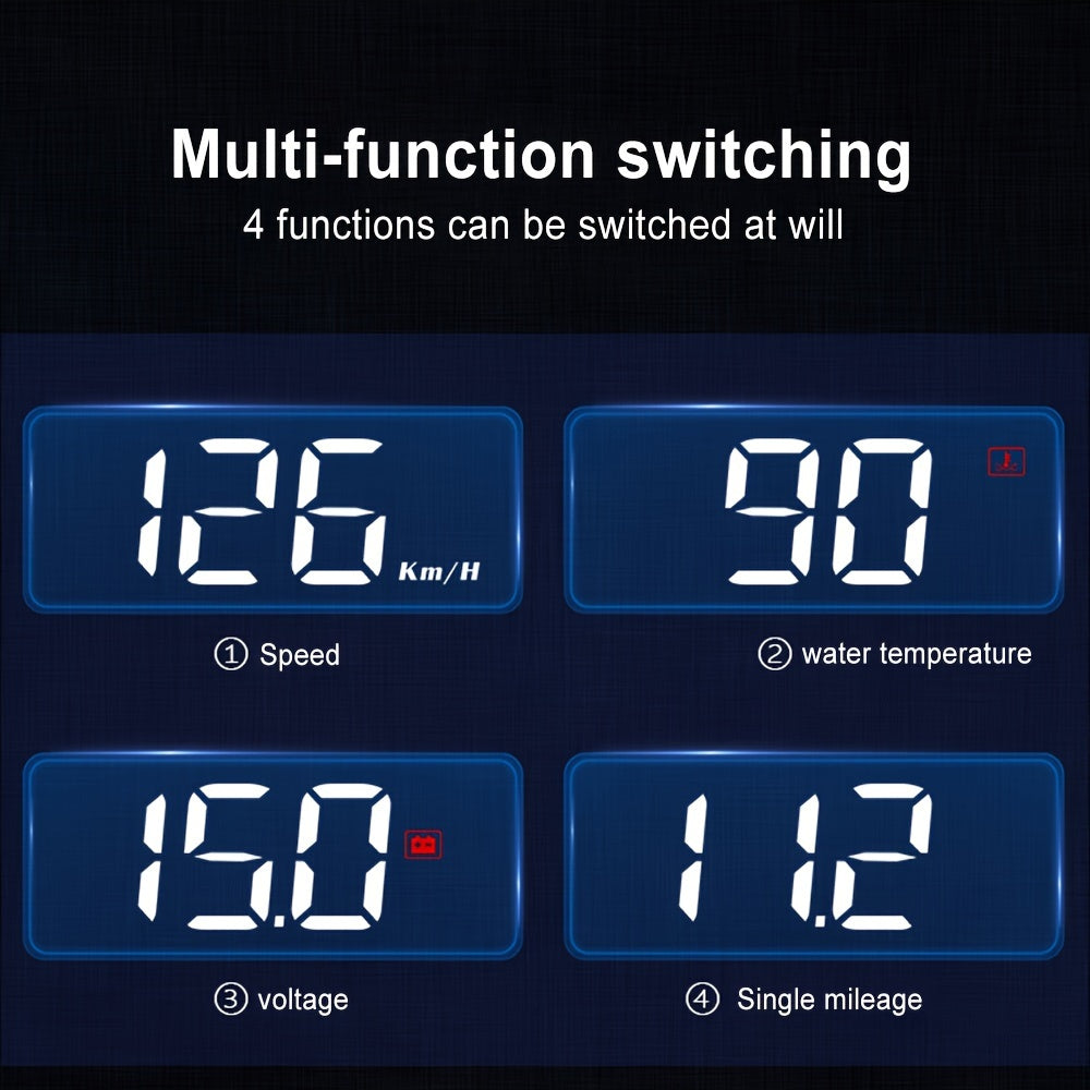 HUD Head Up Display Digital Electronic OBD2 Car Accessory