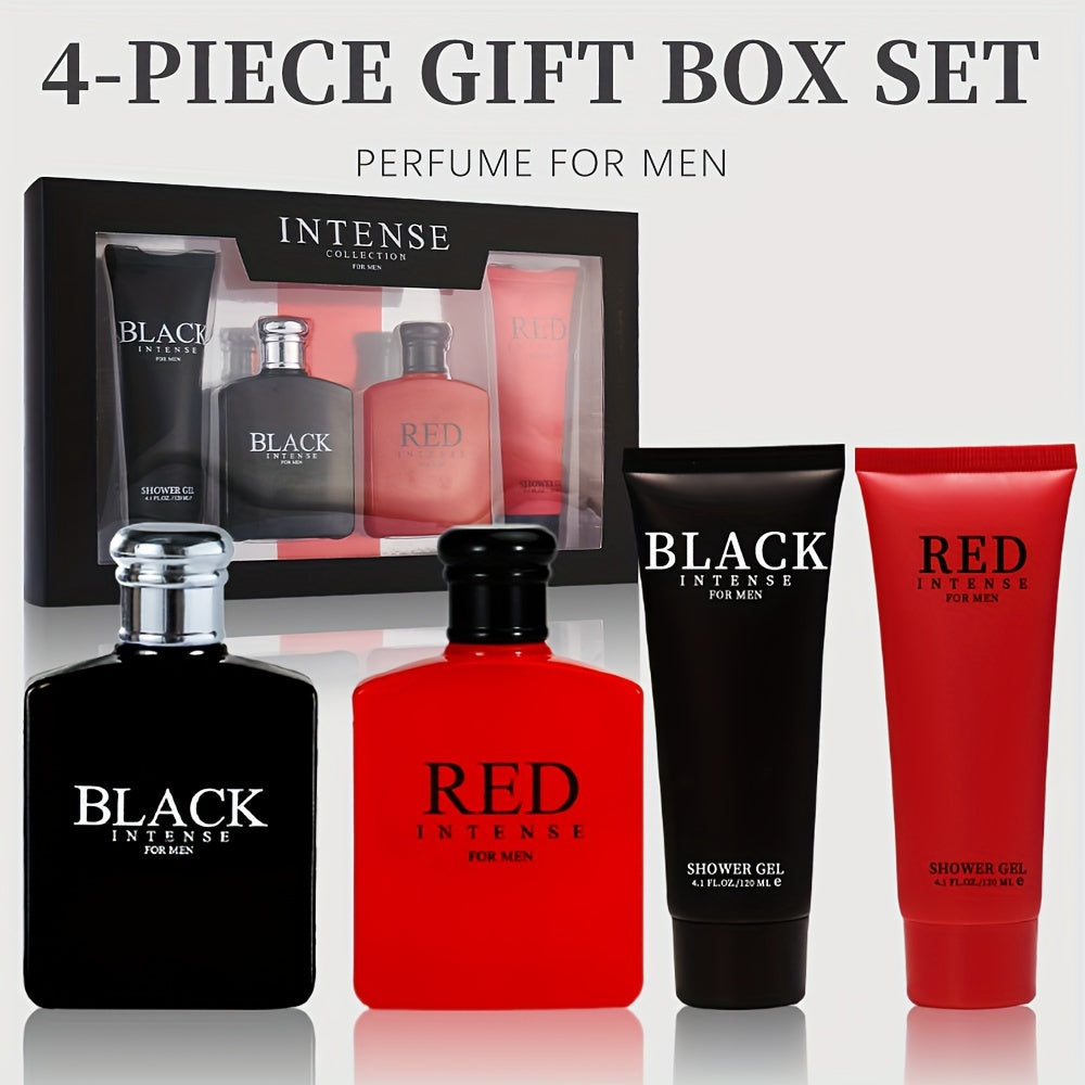 Mens Eau De Toilette And Shower Gel Gift Set Box Duo