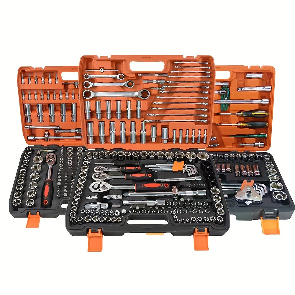 Professional Car Repair Tool Set with Carrying Case
