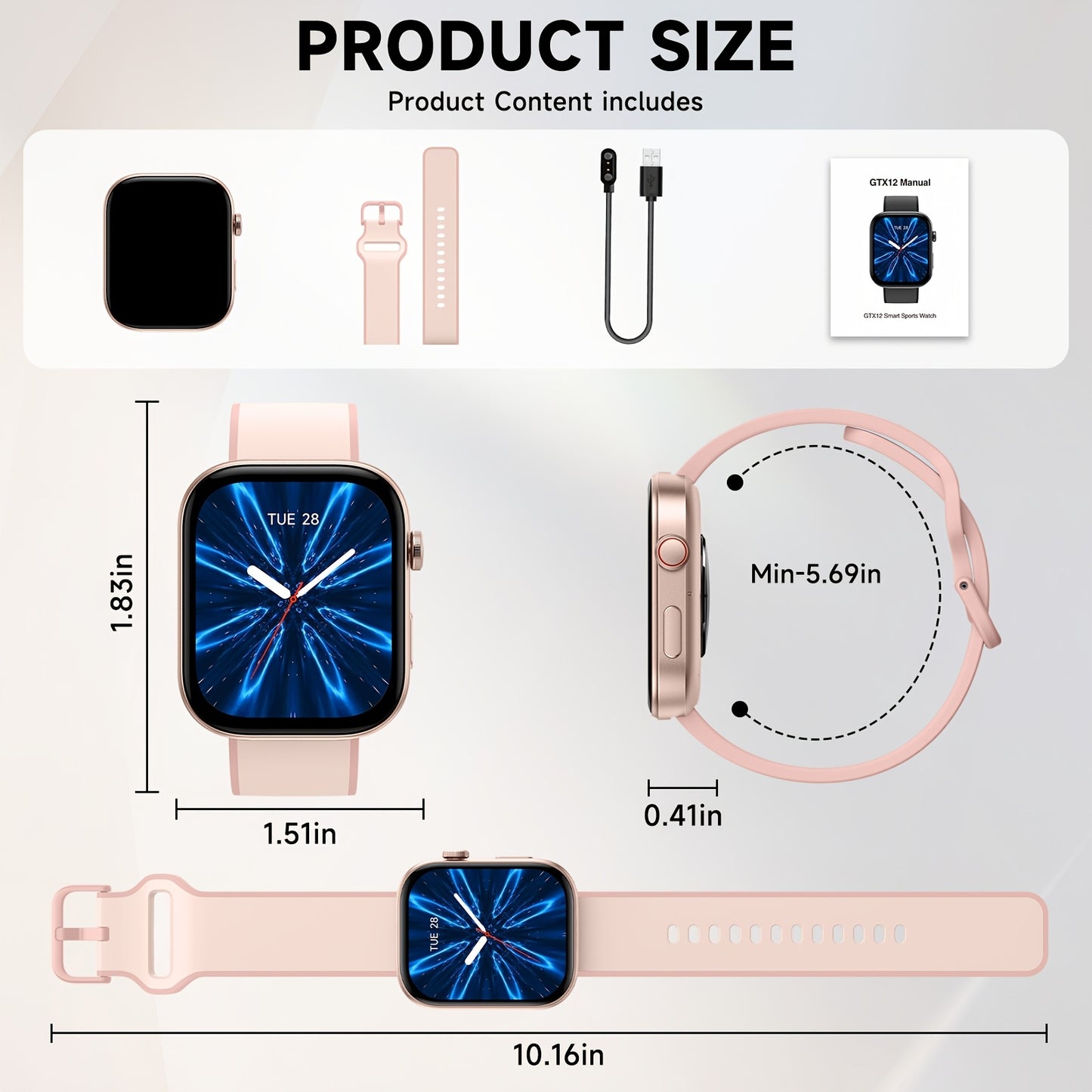 FAWEIO GTX12 Smart Watch
