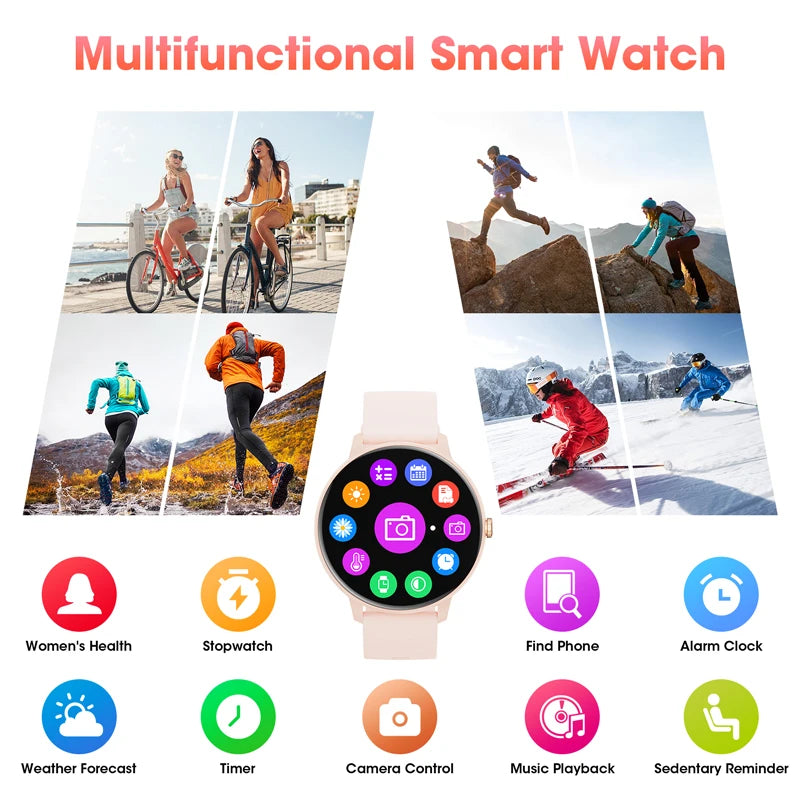Karchilor 2024 Women’s Smartwatch with Health Tracking