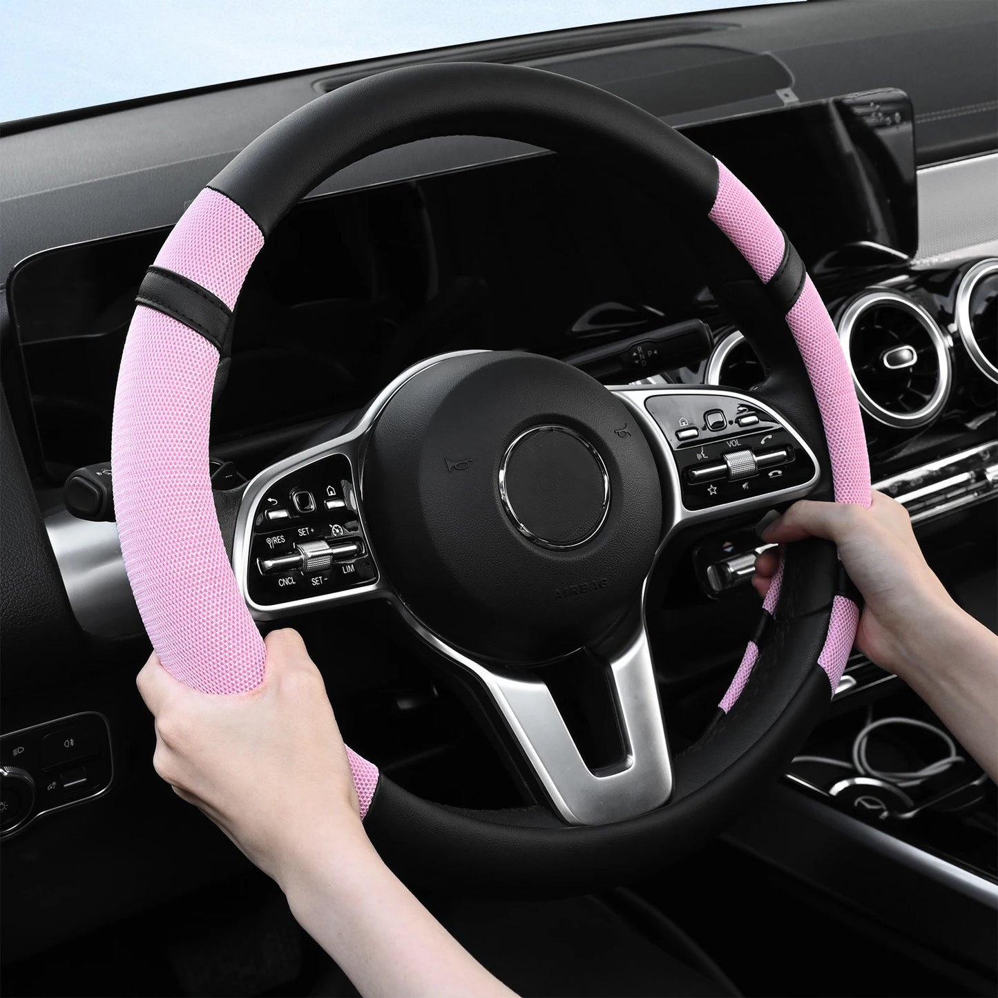 BookerBoutique25 Steering Wheel Cover For Women And Girls