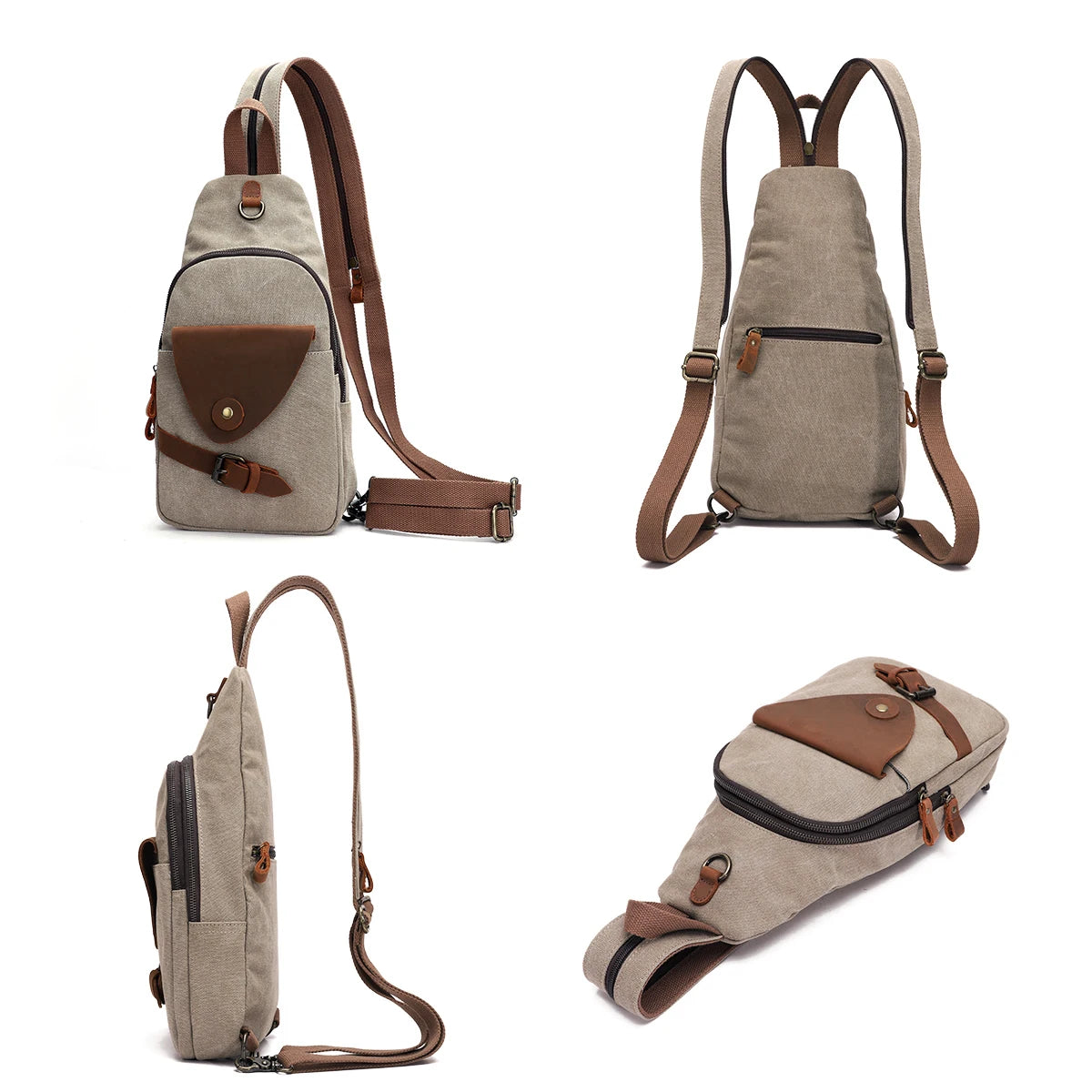 KL928 Canvas Sling Bag