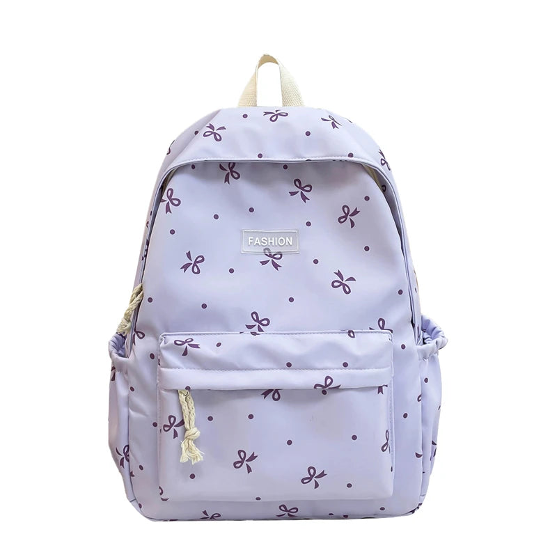 Women’s Student Backpack – Large Capacity Casual School Bag