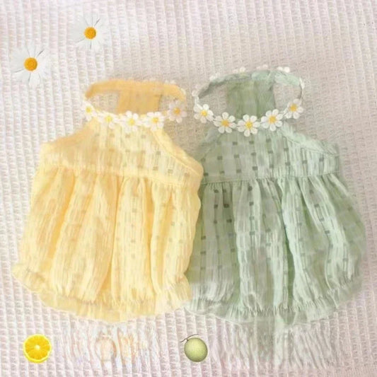 Daisy Dress Pet Clothing for Dogs