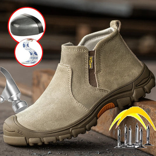 Insulated Protective Work Sneakers for Men