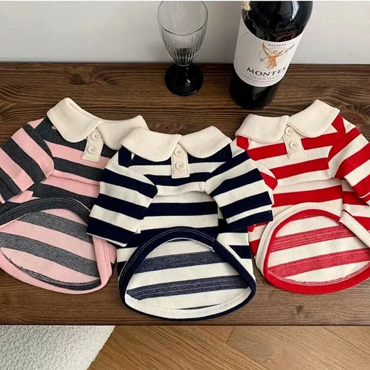Lightweight Striped Pet Outfit