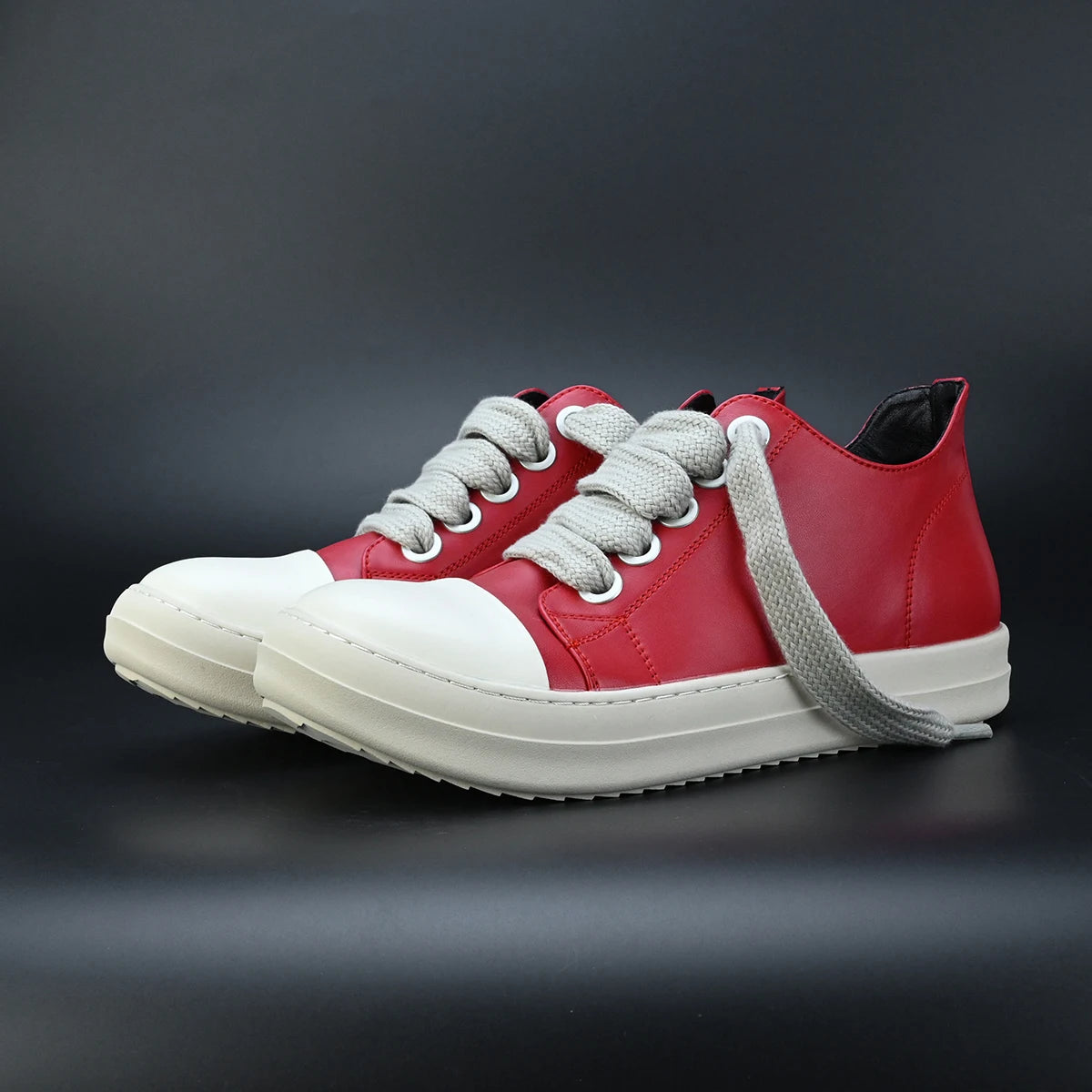 Men Shoe Black Canvas Low Top Women Sneaker OwensQuality Lace Up