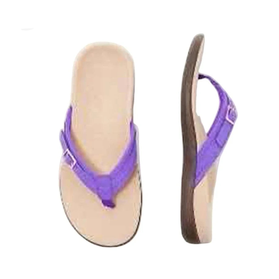 Secret Dig Women Sandals Arch Support Flip Flops for Plantar Fasciitis Comfort Summer Flat Bottom Casual Slippers