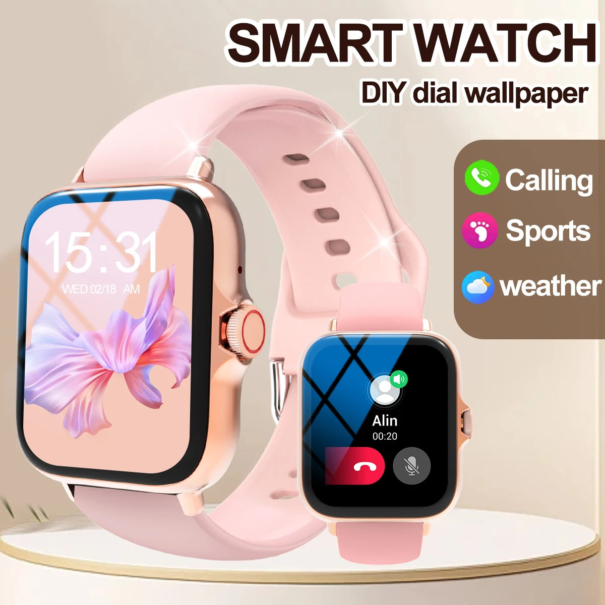 BookerBoutique25 Smartwatch With Multiple Sports Modes