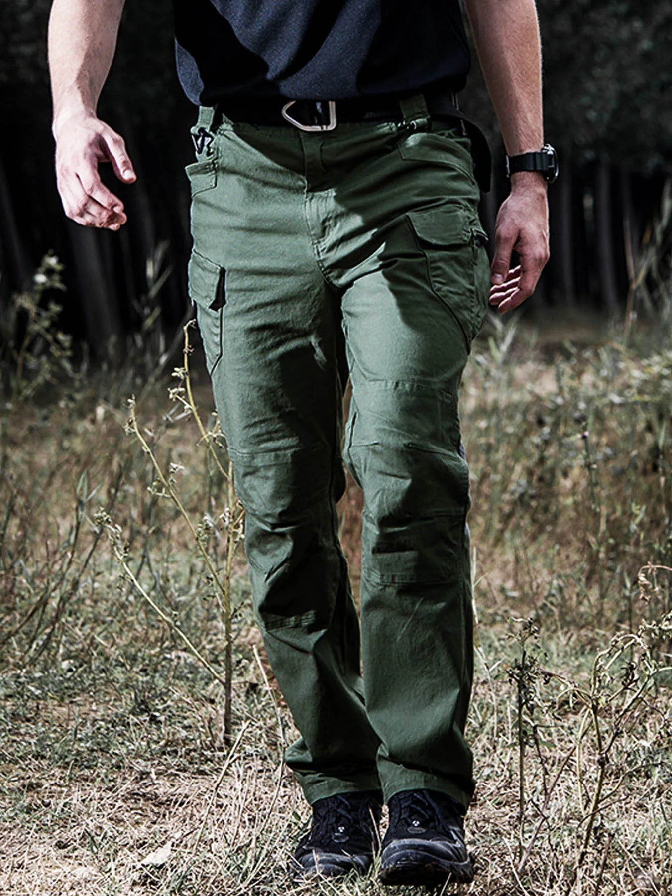 BookerBoutique25 Casual Cargo Pants Men Quick Dry Outdoor