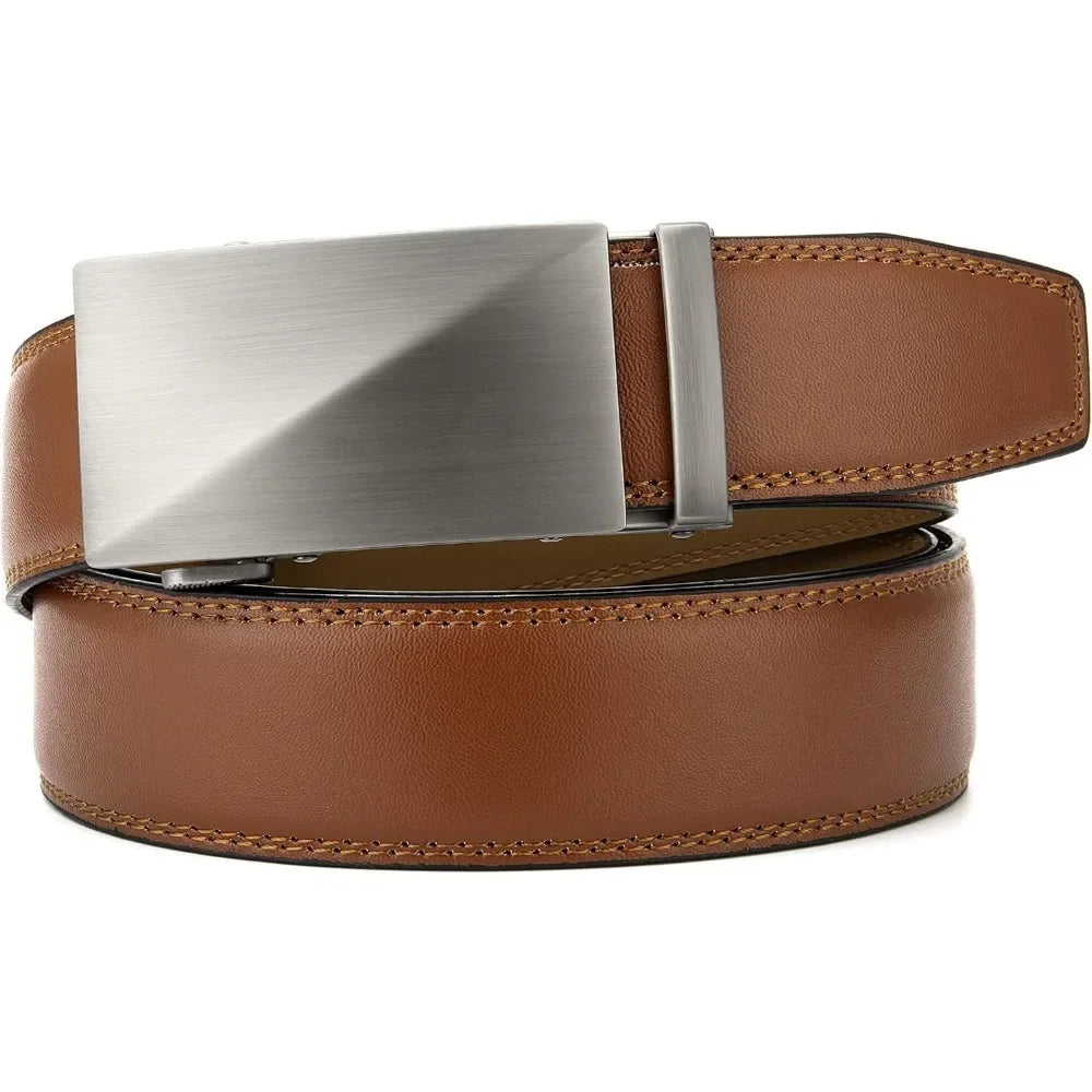 Men's Leather Ratchet Belt