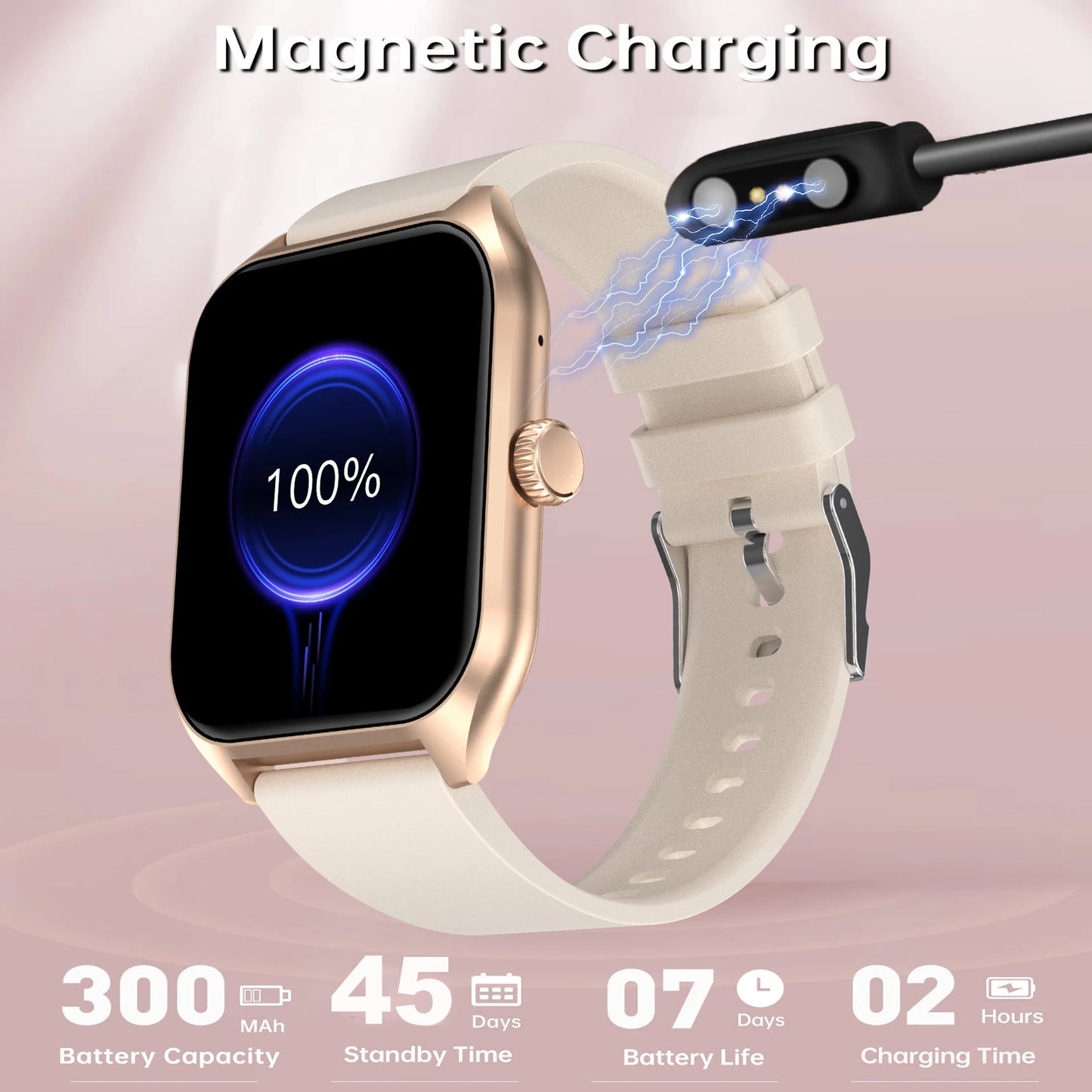 BookerBoutique25 AI Voice Assistant Smart Watch For Men