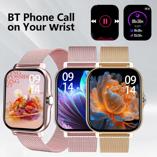 Smart Watch Wireless Calling Dial Fitness Monitoring for iPhone Android