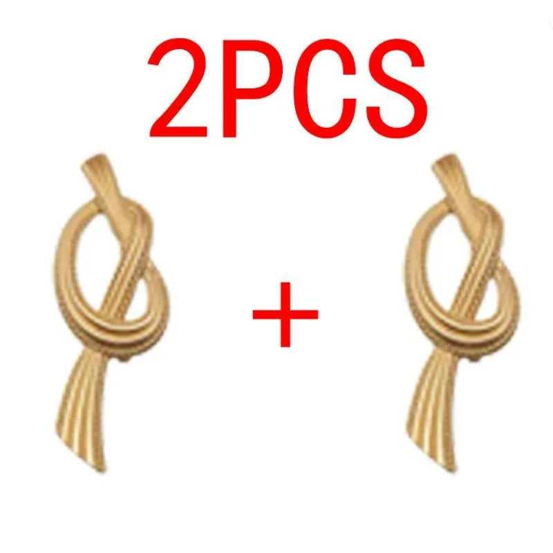 Gold Bow Brooch Pin