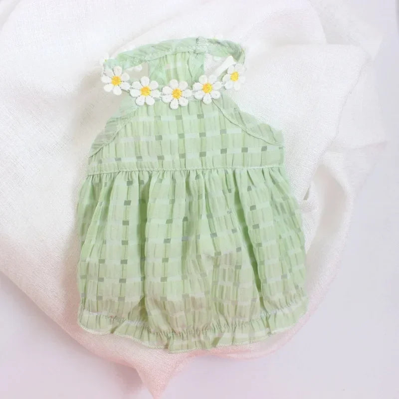 Daisy Dress Pet Clothing for Dogs