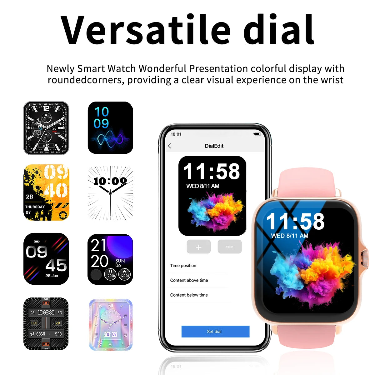 BookerBoutique25 Smartwatch With Multiple Sports Modes