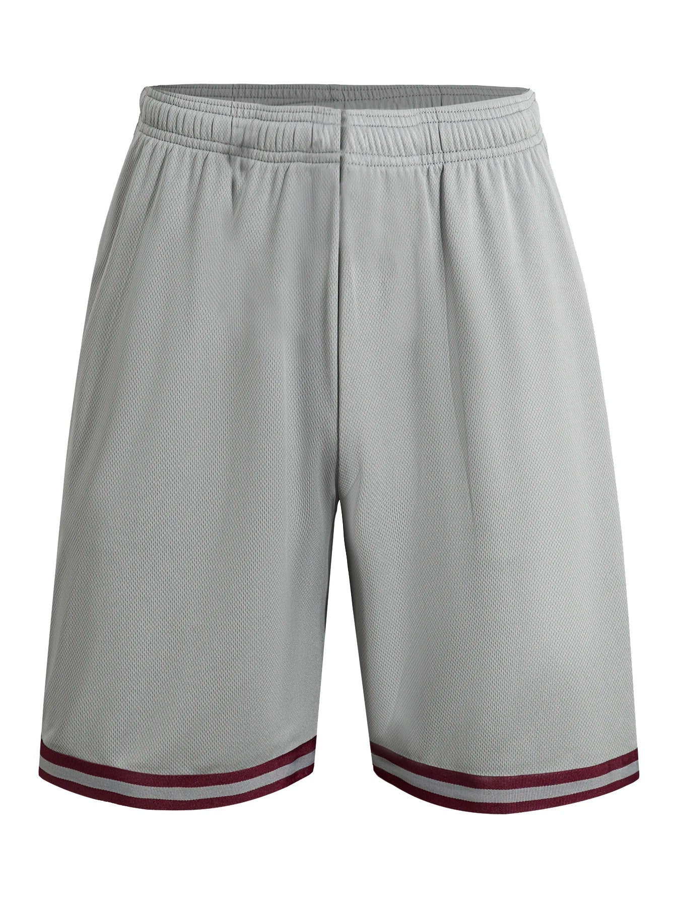 4 Piece Men's Sports Basketball Shorts Moisture Wicking Fabric Drawstring Waist Pockets Loose Summer Sportswear