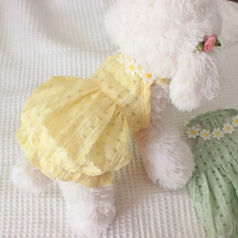 Daisy Dress Pet Clothing for Dogs