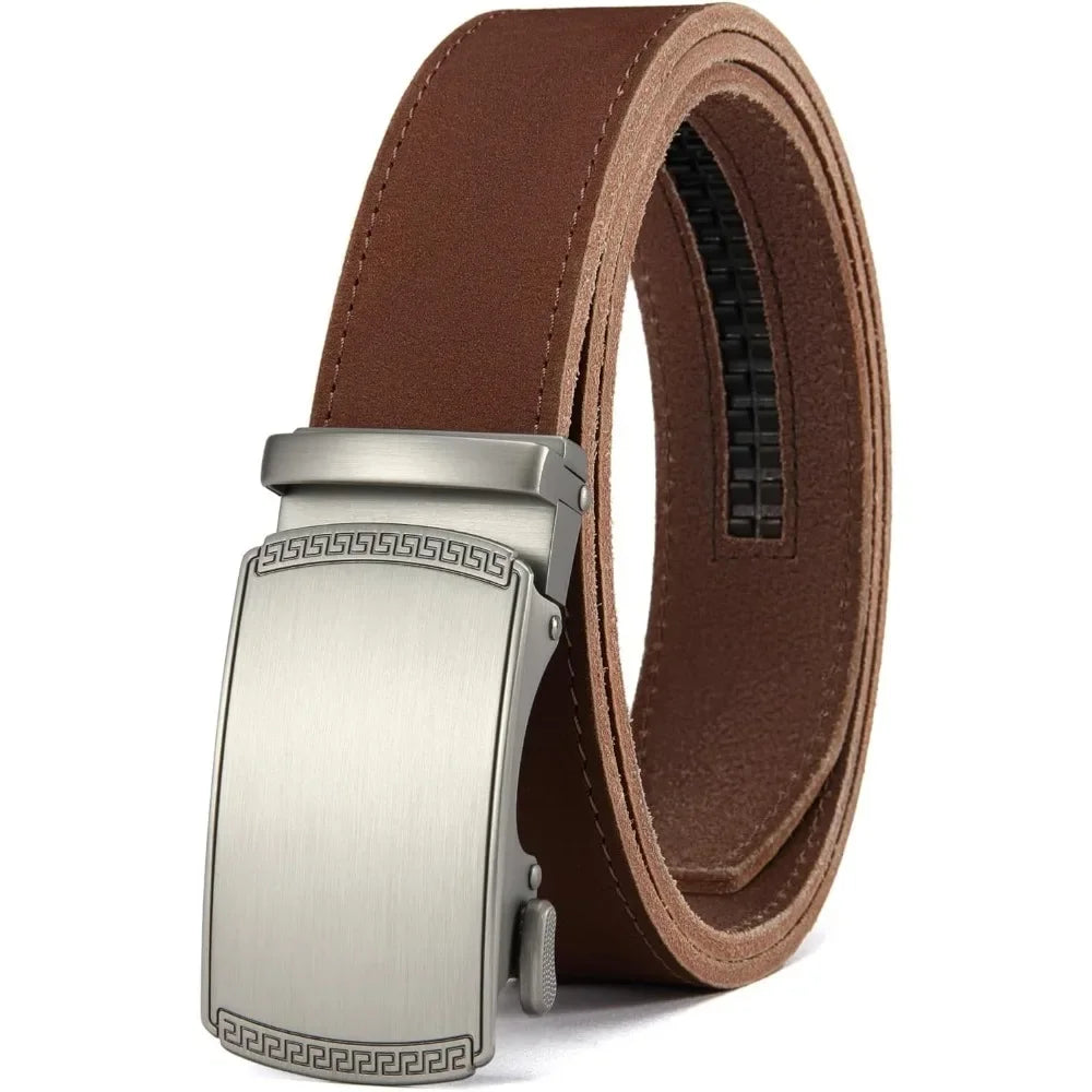 Men's Leather Ratchet Belt