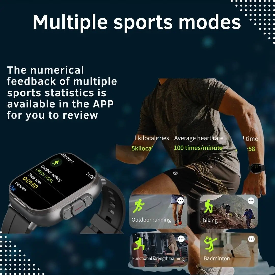 2 In 1 Smartwatch With Earbuds Wireless Multi-Sport NFC Call