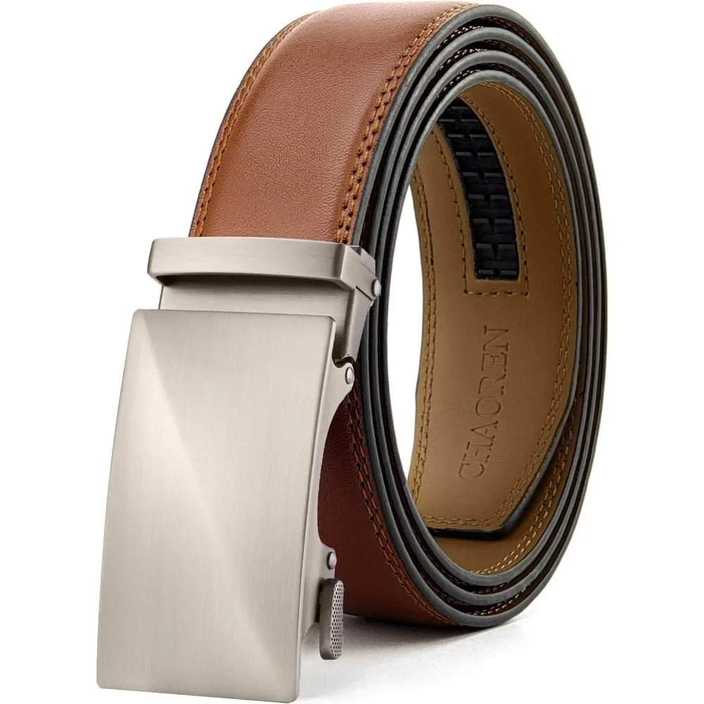 Men's Leather Ratchet Belt
