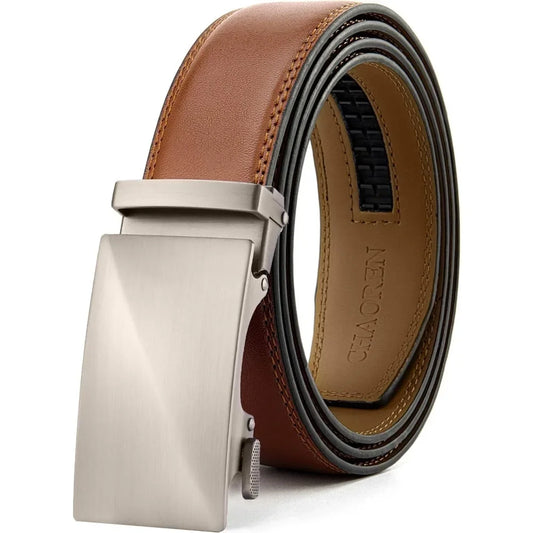 Men's Leather Ratchet Belt