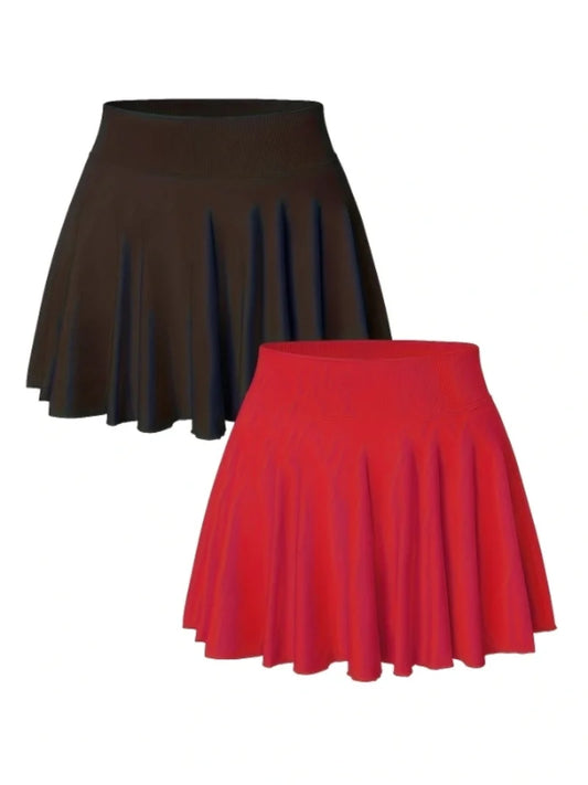 BookerBoutique25 OVESPORTCN High Waist Tennis Skirt Shorts