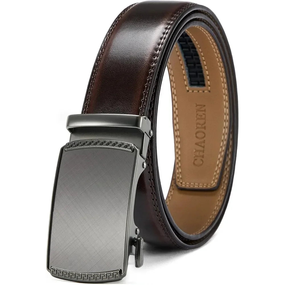 Men's Leather Ratchet Belt