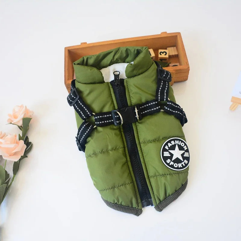 Cozy Cotton Dog Jacket