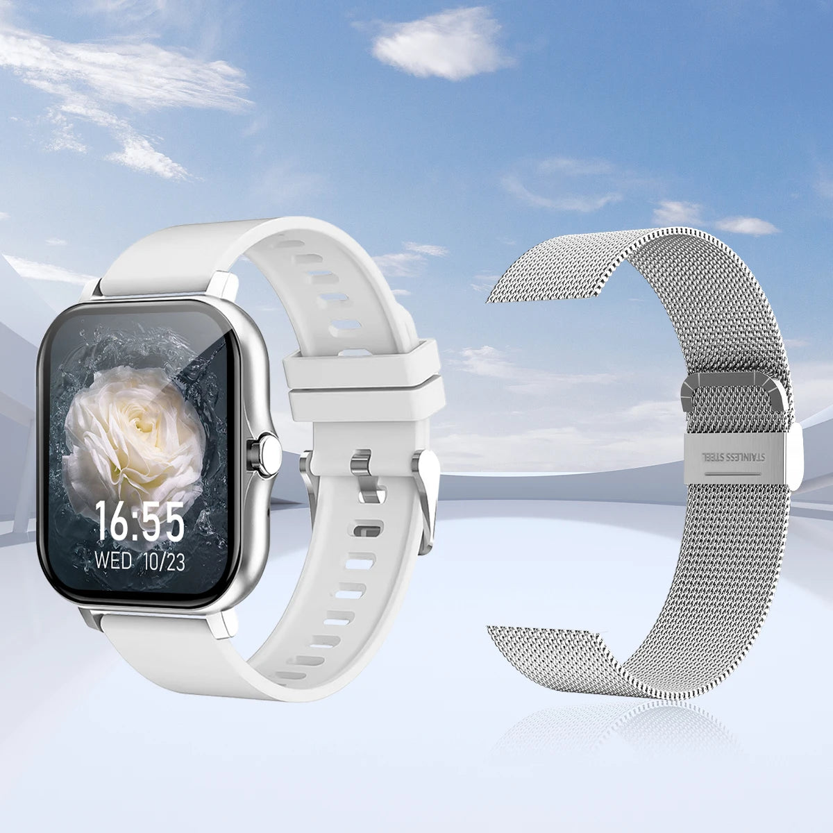 BookerBoutique25 Smart Watch Wireless Calling FitnessTracker