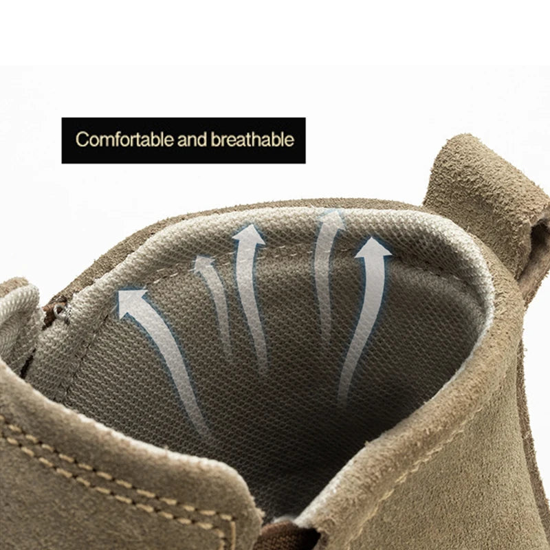 Insulated Protective Work Sneakers for Men
