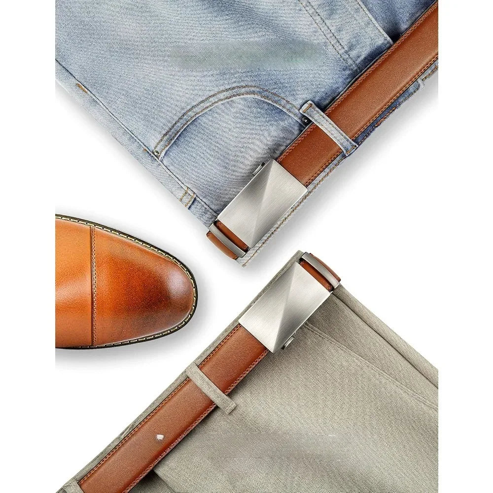 Men's Leather Ratchet Belt